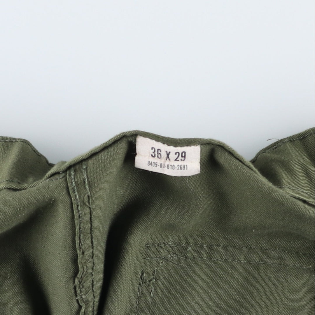 USARMY Military Baker Pants, Made in USA, Size 36x29, Men's Size 34 (equivalent) polyester Khaki type Vintage Second Hand