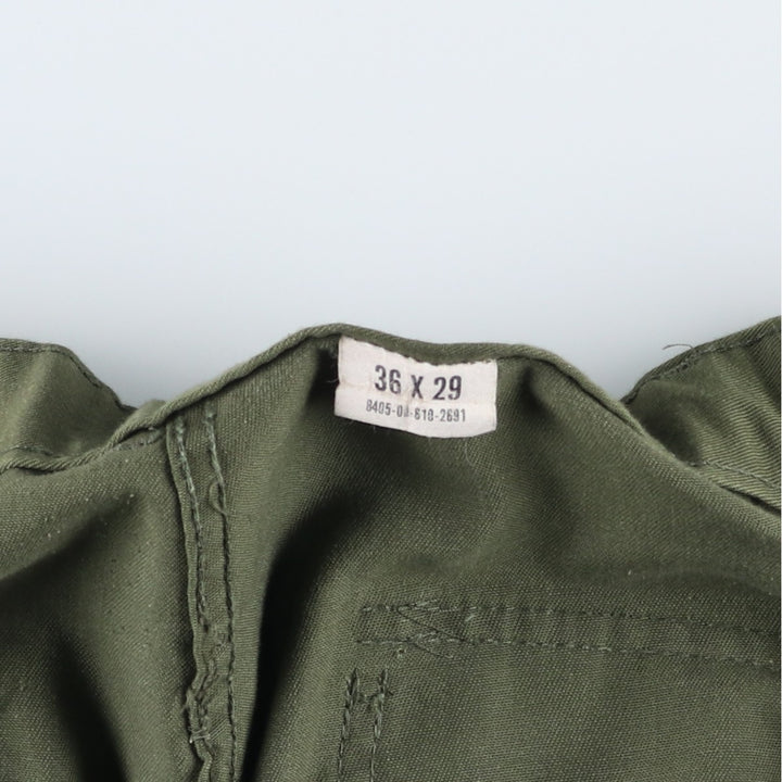 USARMY Military Baker Pants, Made in USA, Size 36x29, Men's Size 34 (equivalent) polyester Khaki type Vintage Second Hand