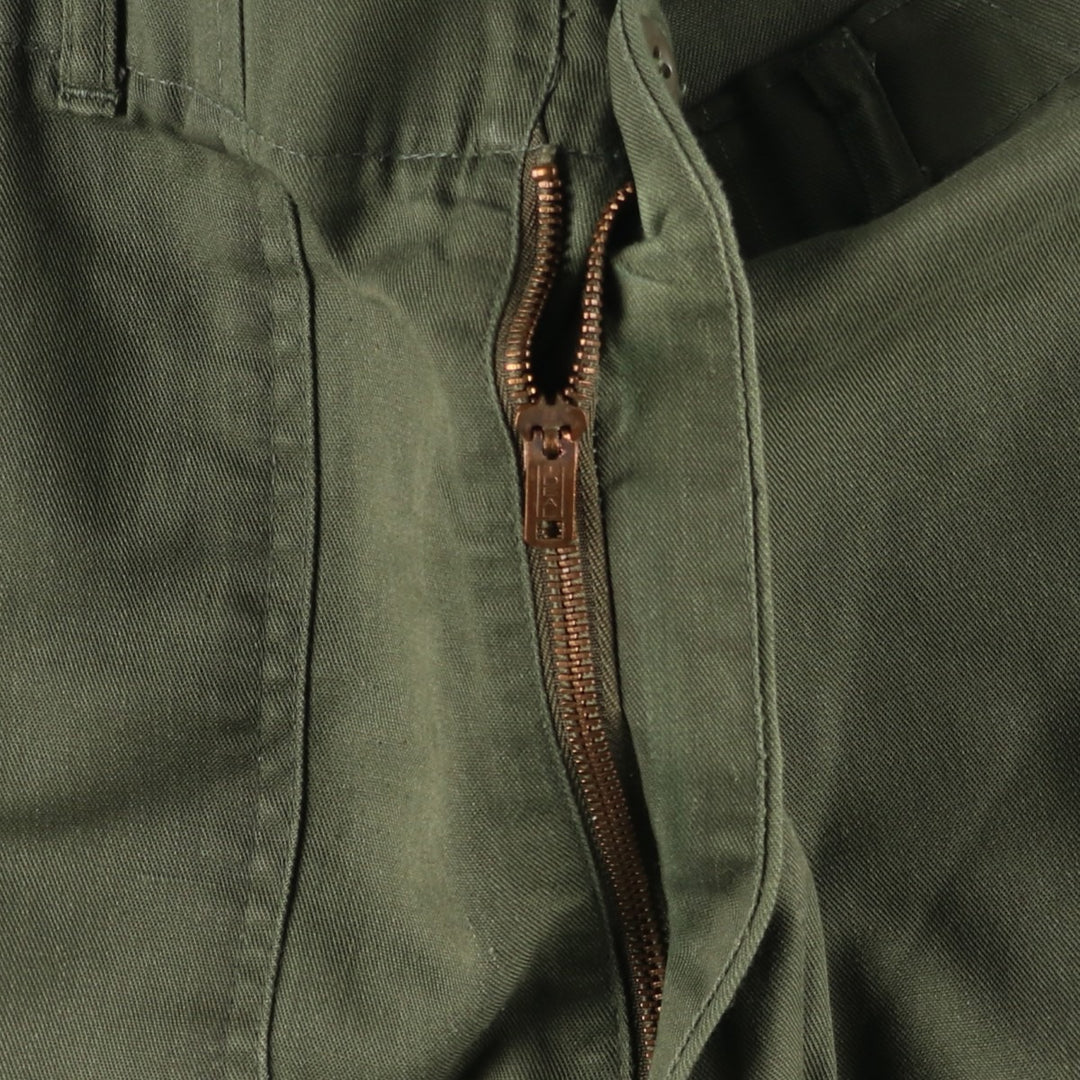 USARMY Military Baker Pants, Made in USA, Size 36x29, Men's Size 34 (equivalent) polyester Khaki type Vintage Second Hand