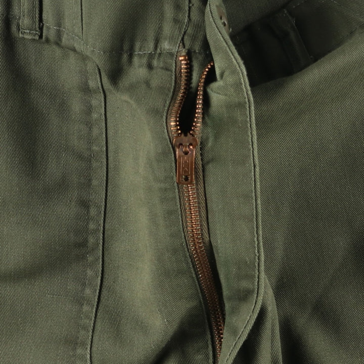 USARMY Military Baker Pants, Made in USA, Size 36x29, Men's Size 34 (equivalent) polyester Khaki type Vintage Second Hand