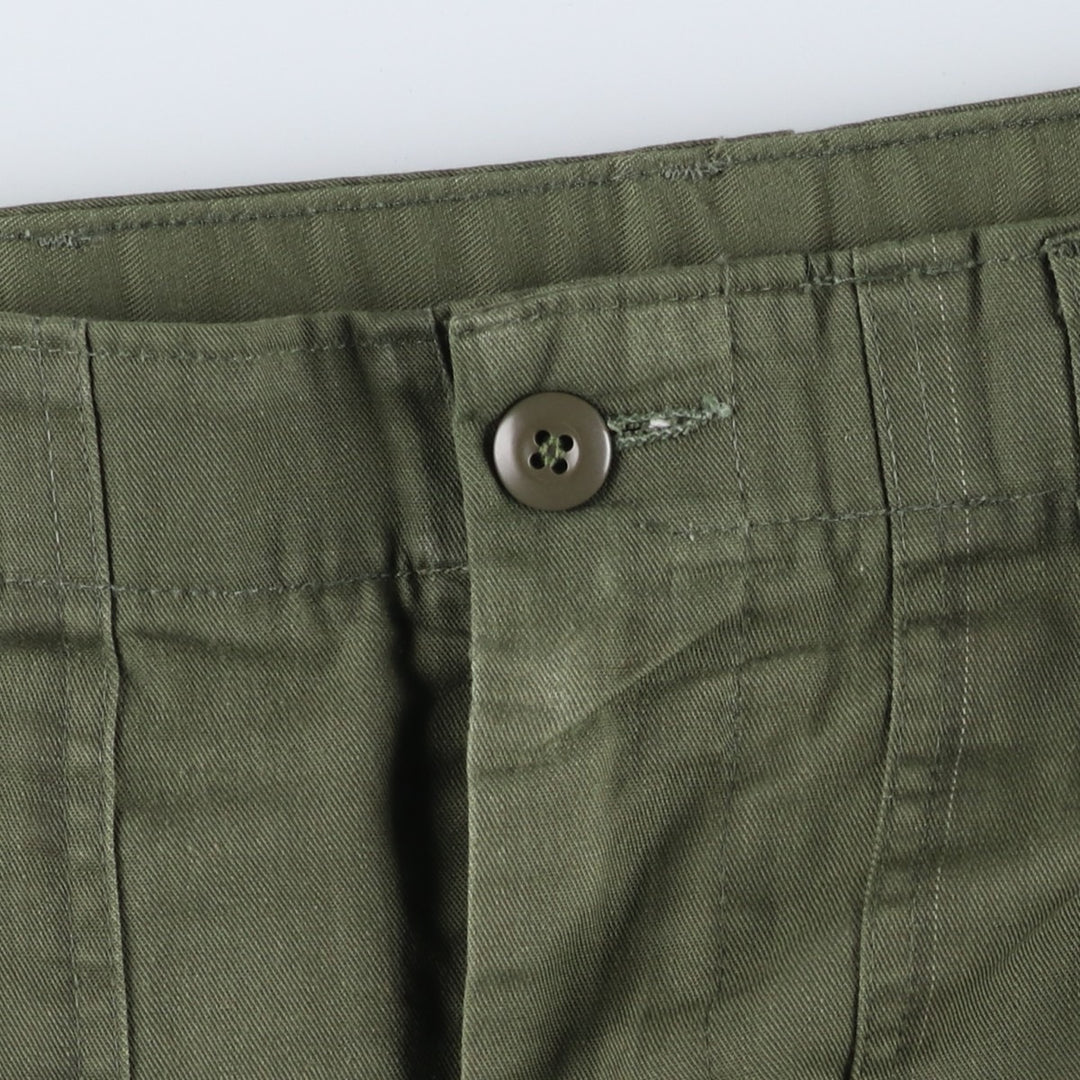 USARMY Military Baker Pants, Made in USA, Size 36x29, Men's Size 34 (equivalent) polyester Khaki type Vintage Second Hand