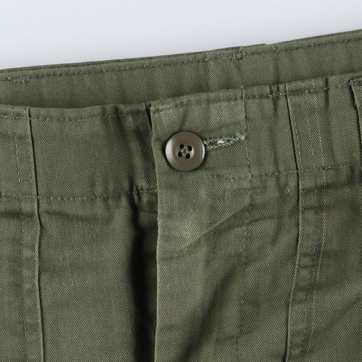 USARMY Military Baker Pants, Made in USA, Size 36x29, Men's Size 34 (equivalent) polyester Khaki type Vintage Second Hand