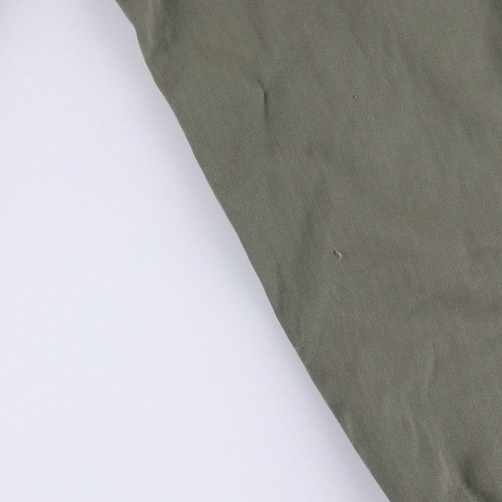 1990'S French Army HBT Herringbone Twill Military Cargo Pants, Size 84L, Men's, W32 (Vintage) unclear Khaki type Vintage Second Hand