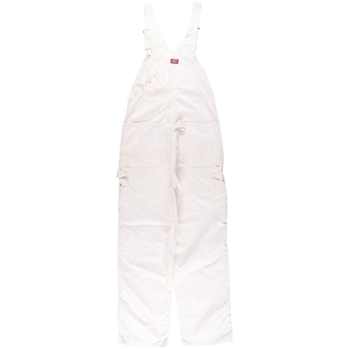 Dickies Men's Overalls (Size W34) unclear white type Vintage Second Hand