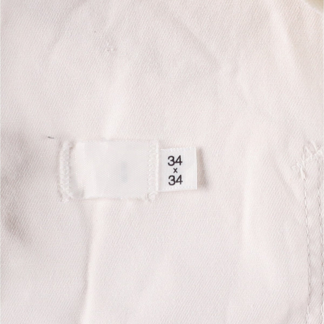 Dickies Men's Overalls (Size W34) unclear white type Vintage Second Hand