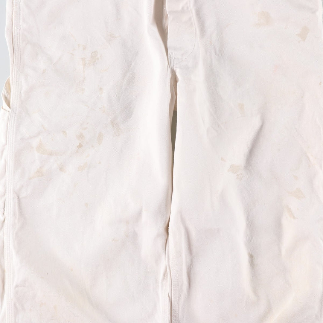 Dickies Men's Overalls (Size W34) unclear white type Vintage Second Hand