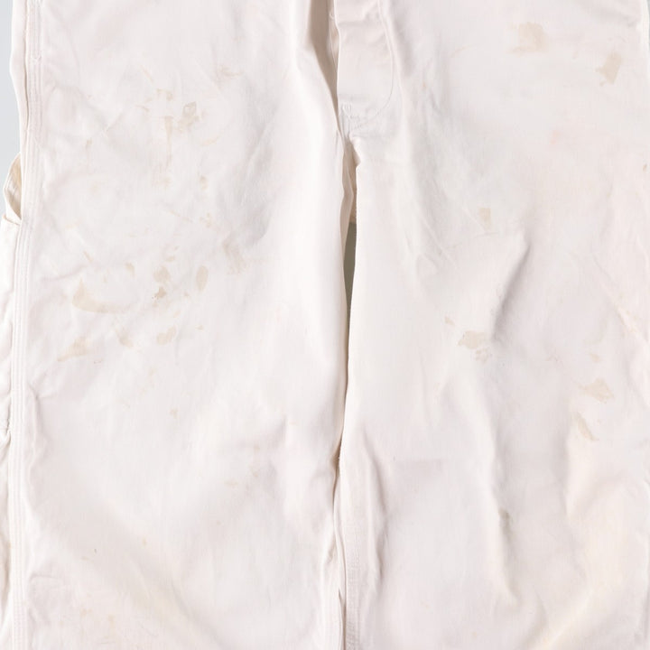 Dickies Men's Overalls (Size W34) unclear white type Vintage Second Hand