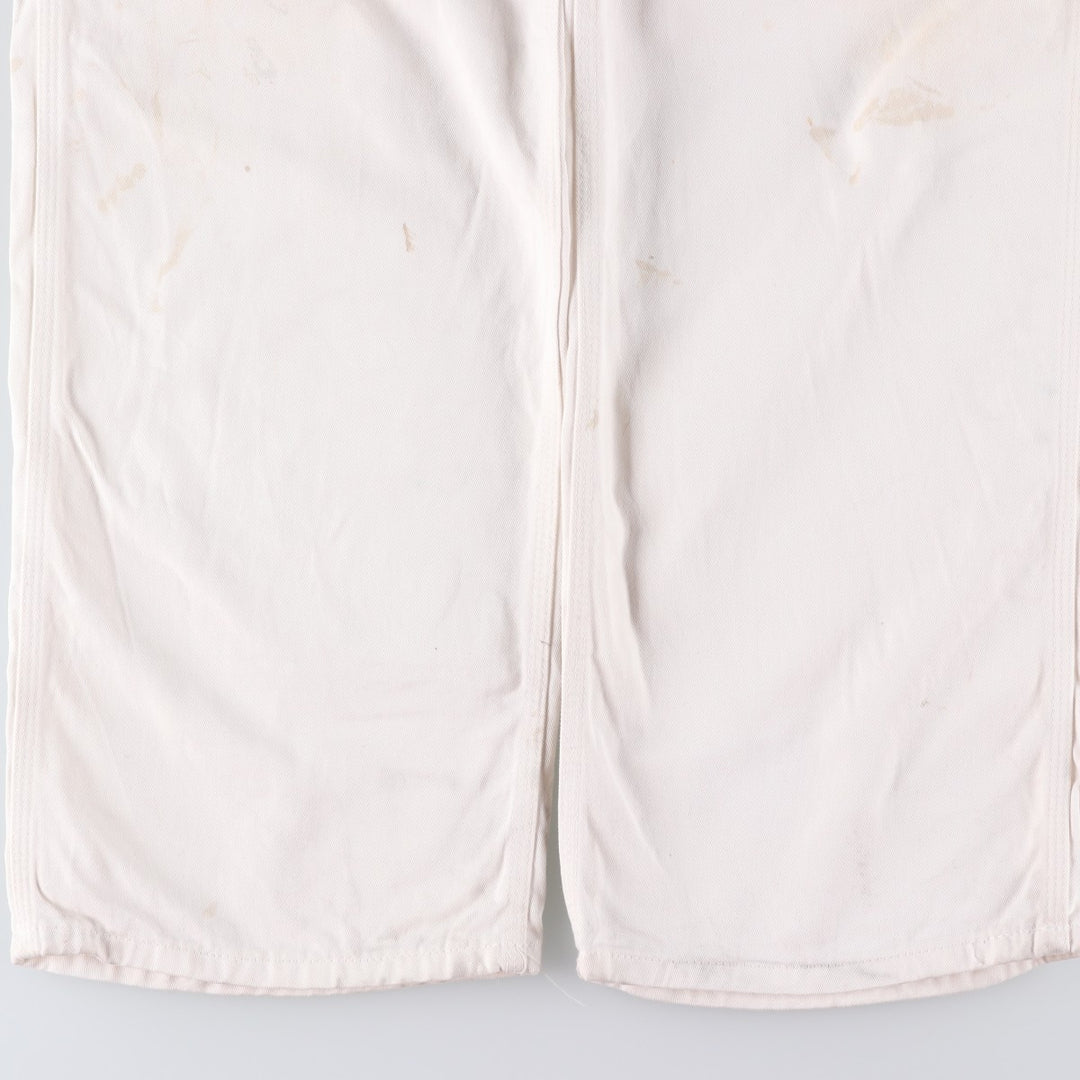 Dickies Men's Overalls (Size W34) unclear white type Vintage Second Hand