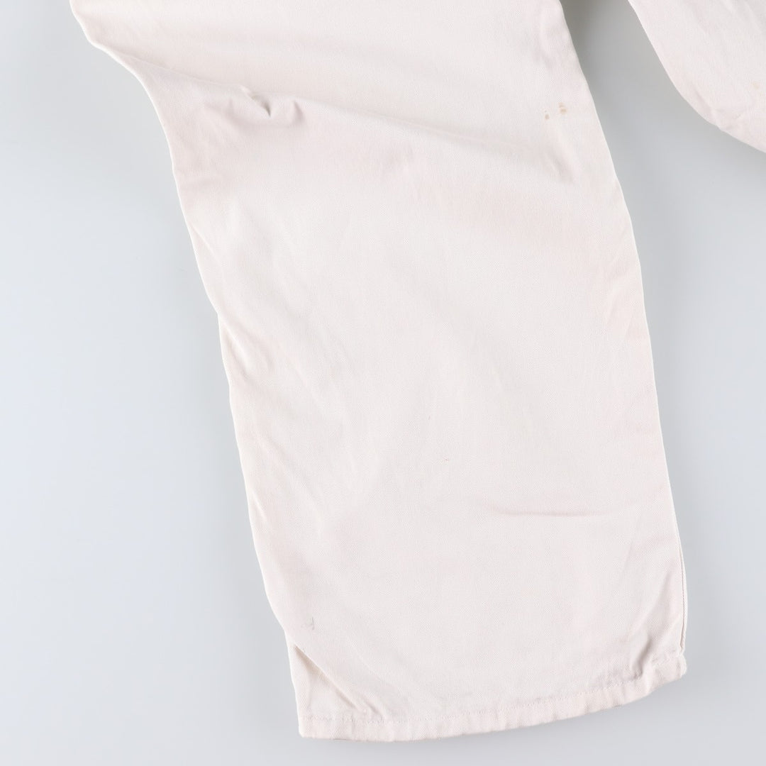 Dickies Men's Overalls (Size W34) unclear white type Vintage Second Hand