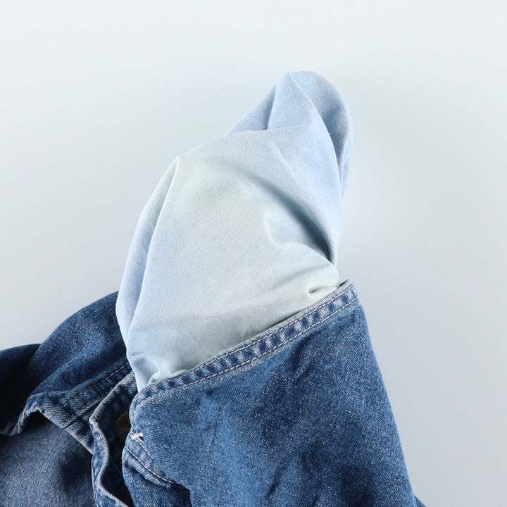 80s-90'S Carhartt denim overalls, made in the USA, men's size W36 cotton blue type Vintage Second Hand