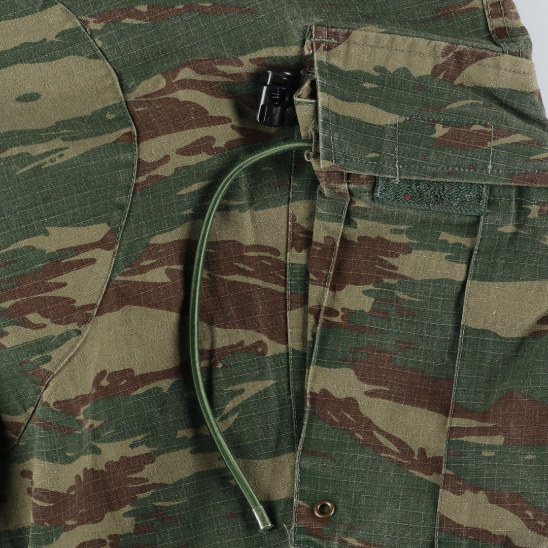 Camouflage Ripstop Military Cargo Pants, Combat Pants, Size M (46), Men's Size W36 unclear Khaki type Vintage Second Hand