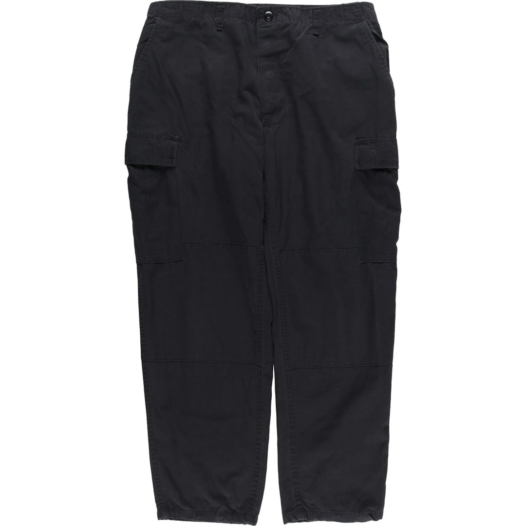 TRU-SPEC Ripstop Military Cargo Pants, Large-Regular, Men's Size L (civilian product) polyester black type Vintage Second Hand