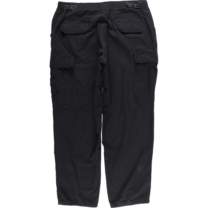 TRU-SPEC Ripstop Military Cargo Pants, Large-Regular, Men's Size L (civilian product) polyester black type Vintage Second Hand