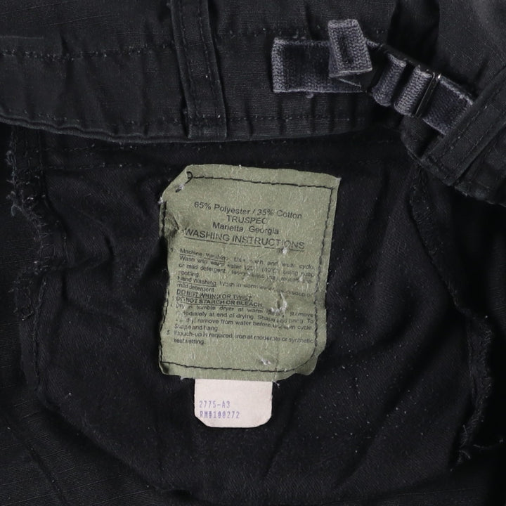 TRU-SPEC Ripstop Military Cargo Pants, Large-Regular, Men's Size L (civilian product) polyester black type Vintage Second Hand