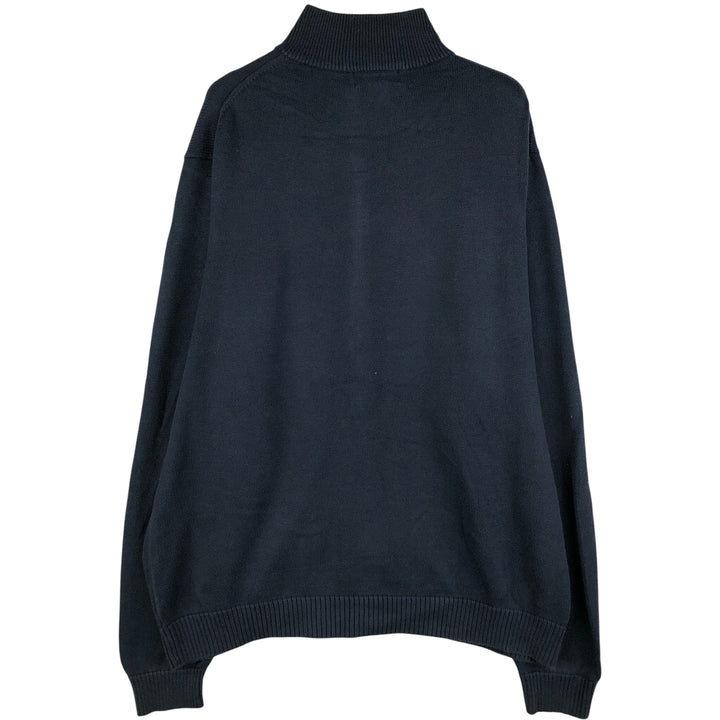 Brooks Brothers Driver's Knit Sweater, Men's XL Supima Cotton navy blue type Vintage Second Hand