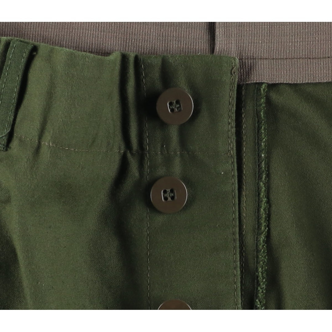 Swedish Military Cargo Pants, Combat Pants, C152, Men's, Size W35 unclear Khaki type Vintage Second Hand
