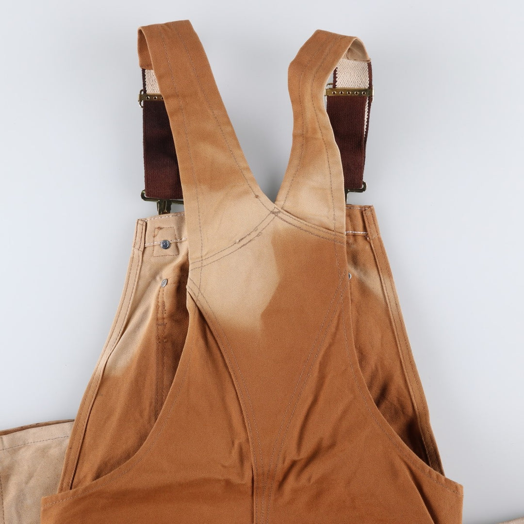 Carhartt Double Knee Duck Overalls for Men (W30 equivalent) cotton brown type Vintage Second Hand