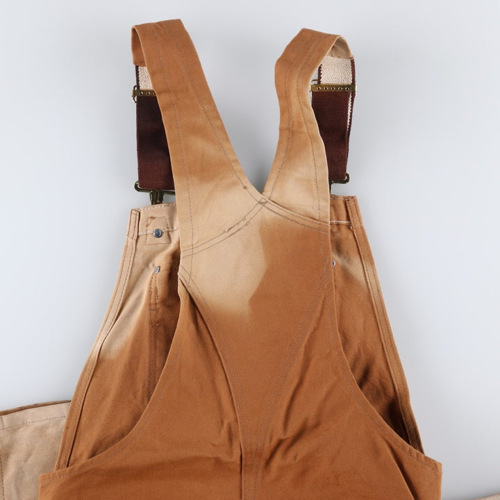 Carhartt Double Knee Duck Overalls for Men (W30 equivalent) cotton brown type Vintage Second Hand