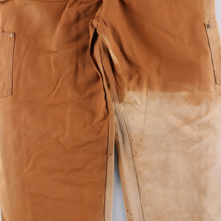 Carhartt Double Knee Duck Overalls for Men (W30 equivalent) cotton brown type Vintage Second Hand