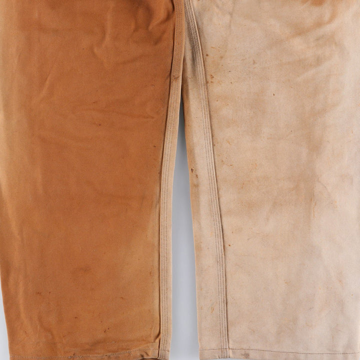 Carhartt Double Knee Duck Overalls for Men (W30 equivalent) cotton brown type Vintage Second Hand