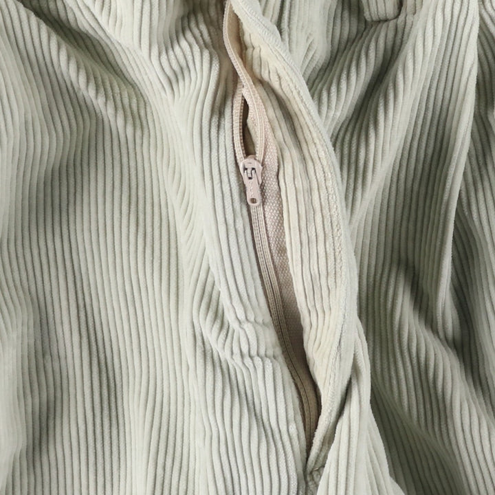 Vintage Santorelli two-pleat corduroy pants, made in Italy, men's size W33. cotton Khaki type beige Vintage Second Hand