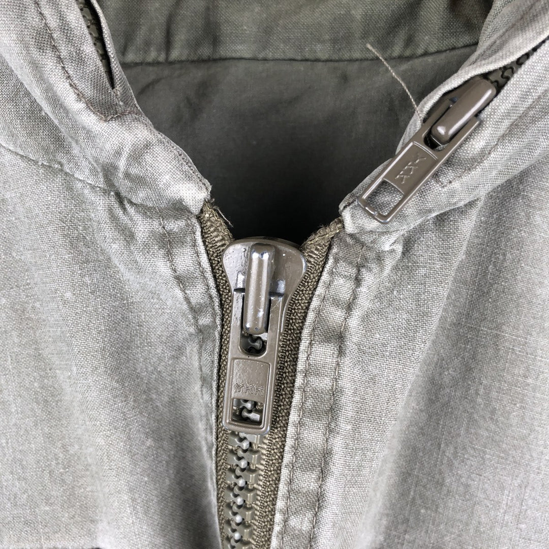80'S Banana Republic Safari Vest Men's Size L Vintage cotton Khaki type sage green Vintage Second Hand