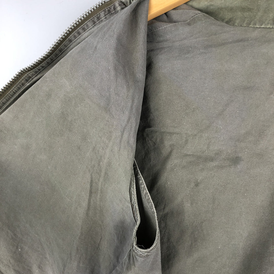 80'S Banana Republic Safari Vest Men's Size L Vintage cotton Khaki type sage green Vintage Second Hand