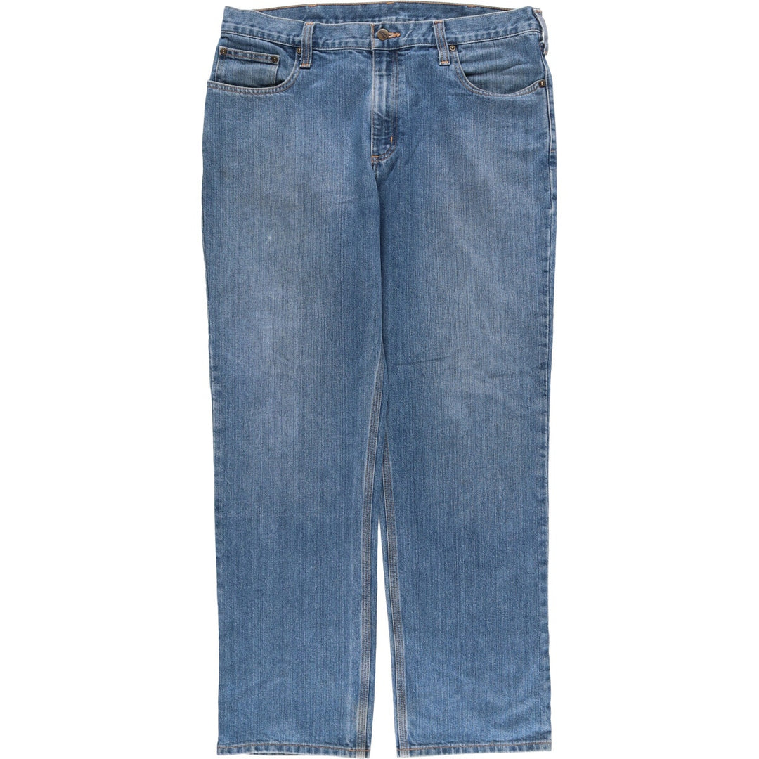 Carhartt Relaxed Fit Tapered Denim Pants for Men, W37 cotton blue type Vintage Second Hand
