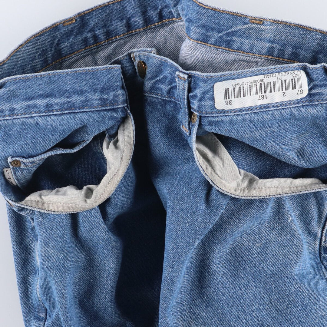 Carhartt Relaxed Fit Tapered Denim Pants for Men, W37 cotton blue type Vintage Second Hand