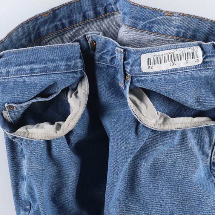 Carhartt Relaxed Fit Tapered Denim Pants for Men, W37 cotton blue type Vintage Second Hand