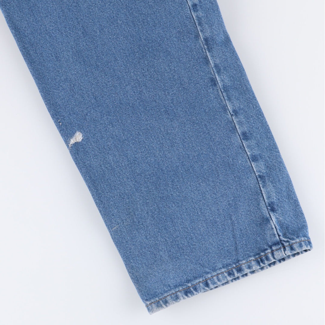Carhartt Relaxed Fit Tapered Denim Pants for Men, W37 cotton blue type Vintage Second Hand