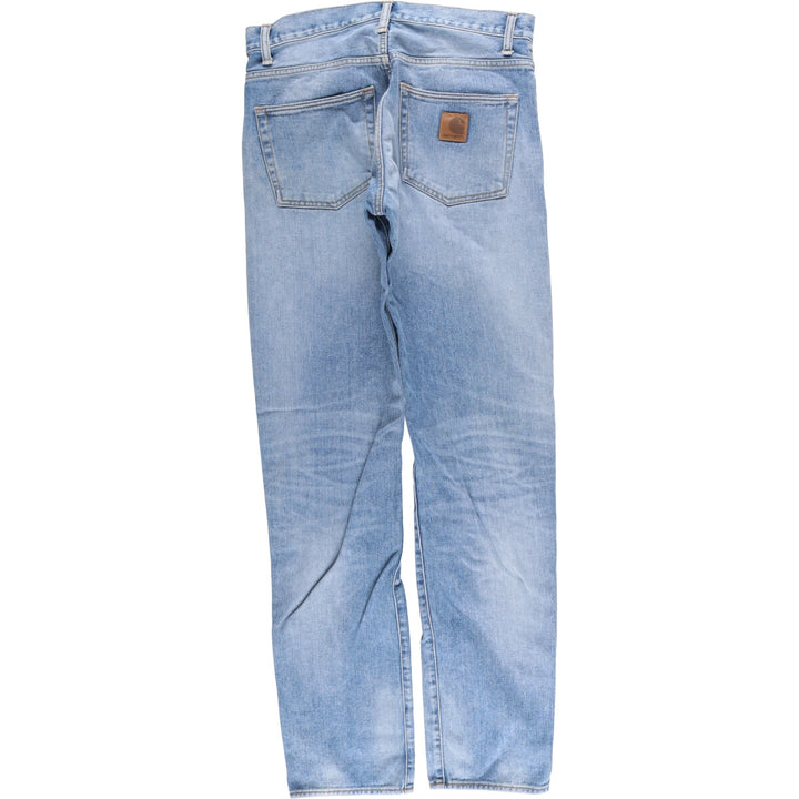 Carhartt KLONDIKE PANT, straight denim pants, men's size W34 cotton blue type Vintage Second Hand