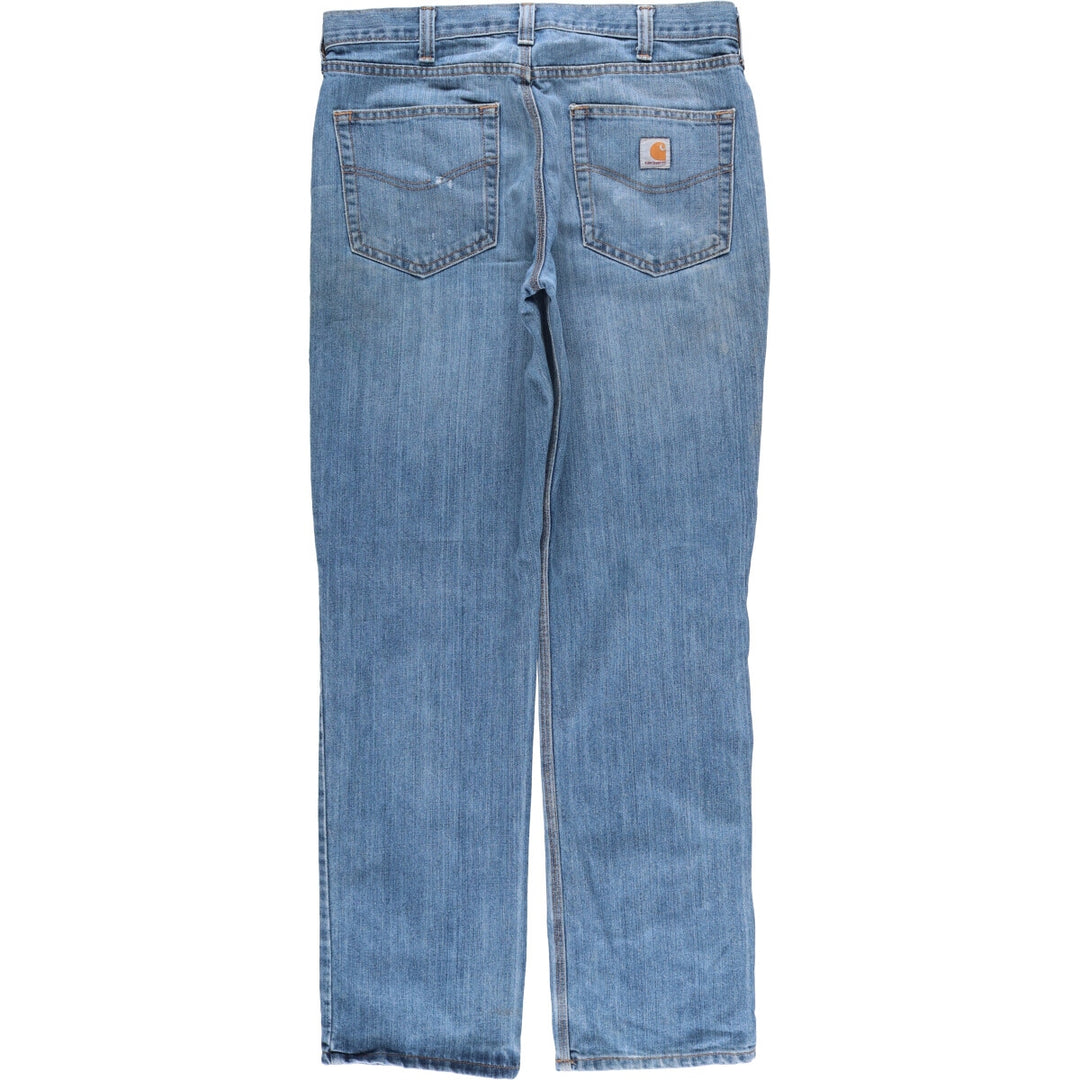 Carhartt Tapered Denim Pants for Men, W36 cotton blue type Vintage Second Hand