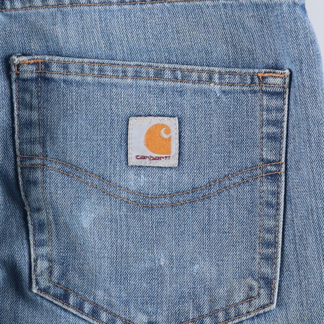 Carhartt Tapered Denim Pants for Men, W36 cotton blue type Vintage Second Hand