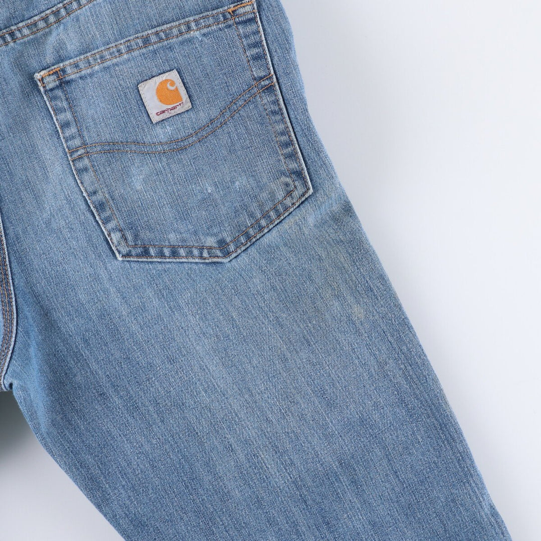 Carhartt Tapered Denim Pants for Men, W36 cotton blue type Vintage Second Hand