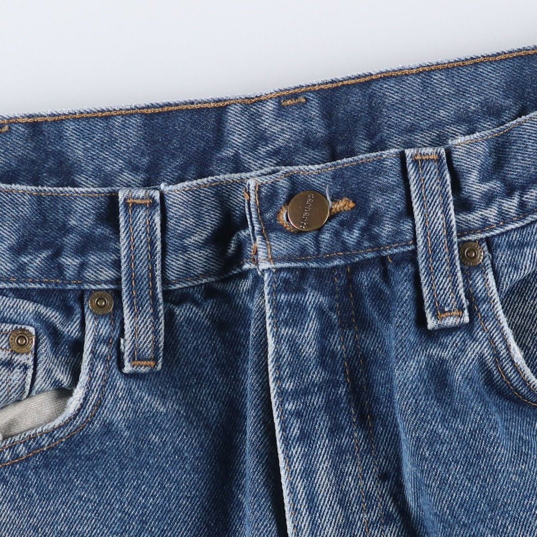 Carhartt Relaxed Fit Tapered Denim Pants for Men, W35 cotton blue type Vintage Second Hand