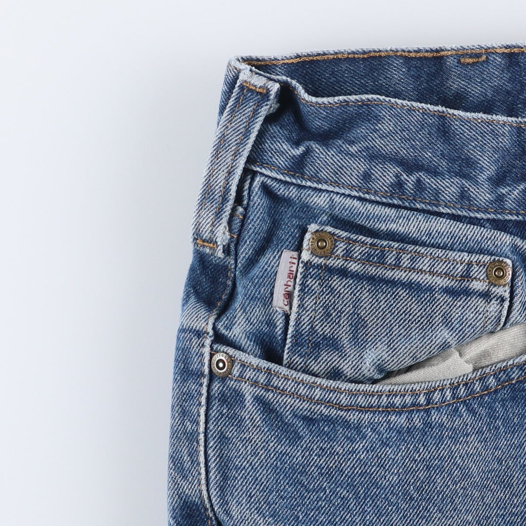 Carhartt Relaxed Fit Tapered Denim Pants for Men, W35 cotton blue type Vintage Second Hand