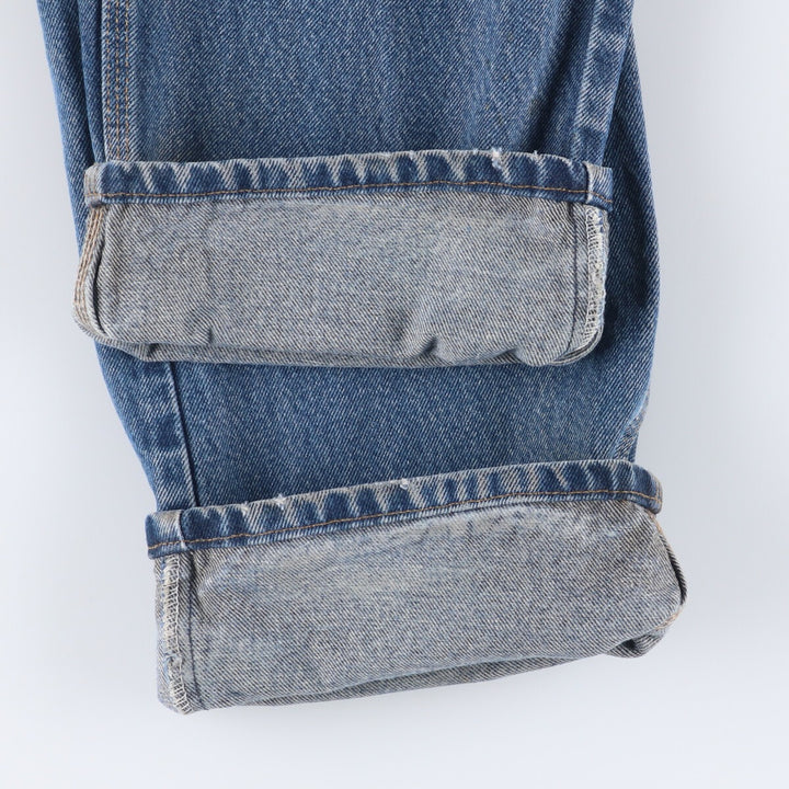 Carhartt Relaxed Fit Tapered Denim Pants for Men, W35 cotton blue type Vintage Second Hand