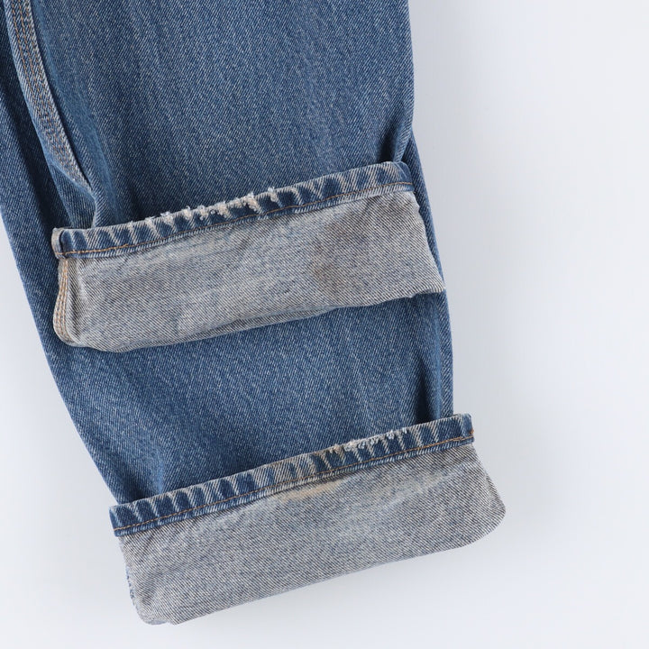 Carhartt Relaxed Fit Tapered Denim Pants for Men, W35 cotton blue type Vintage Second Hand