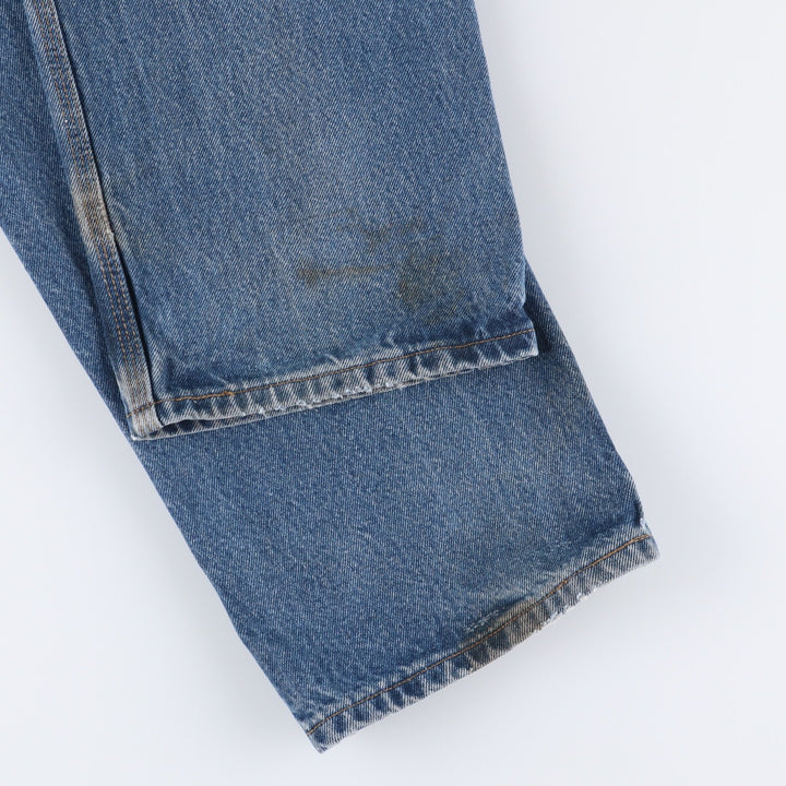 Carhartt Relaxed Fit Tapered Denim Pants for Men, W35 cotton blue type Vintage Second Hand