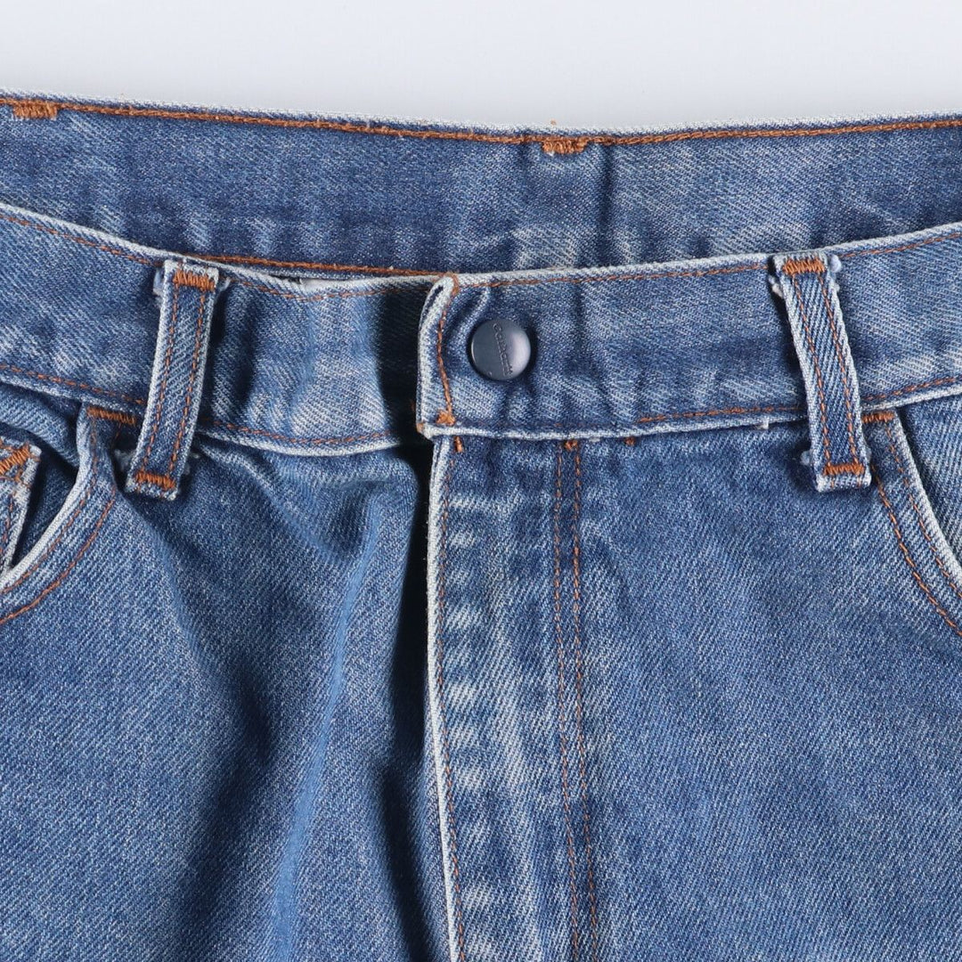 2000'S Carhartt FR Series Tapered Denim Pants, Men's Size 36 cotton blue type Vintage Second Hand
