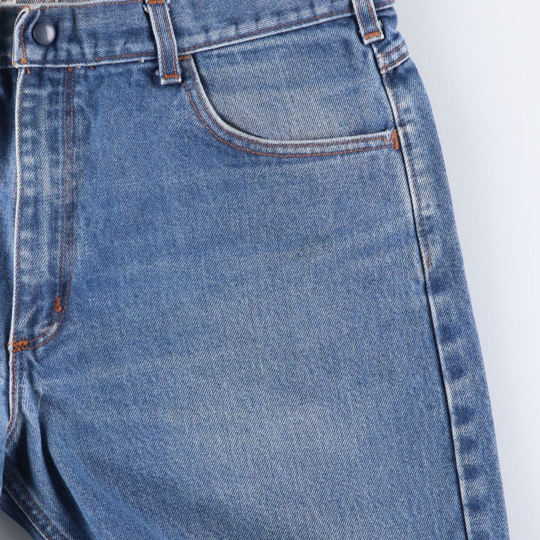 2000'S Carhartt FR Series Tapered Denim Pants, Men's Size 36 cotton blue type Vintage Second Hand