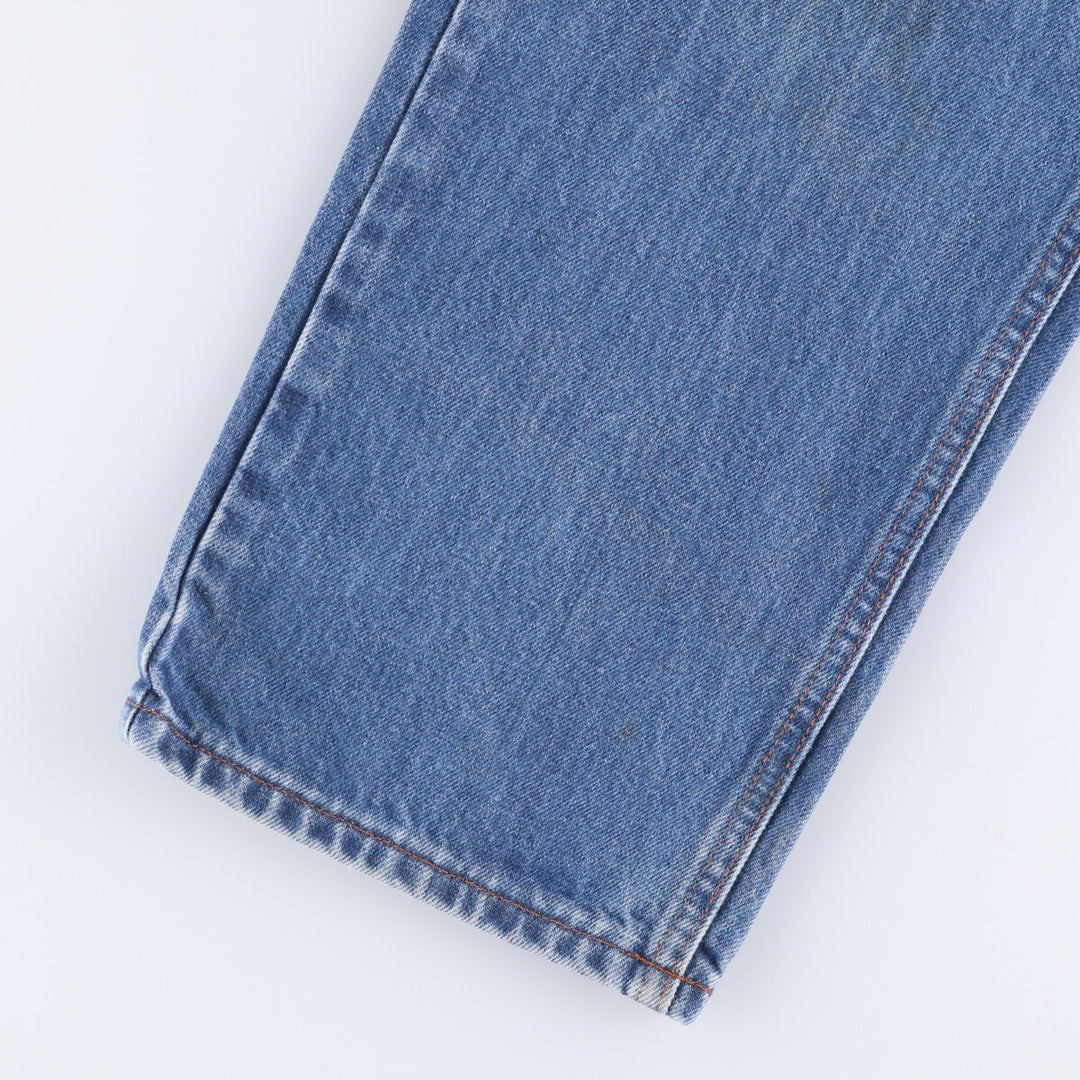 2000'S Carhartt FR Series Tapered Denim Pants, Men's Size 36 cotton blue type Vintage Second Hand