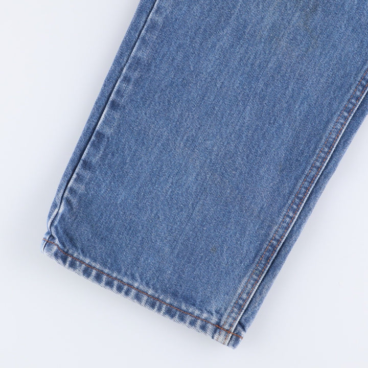 2000'S Carhartt FR Series Tapered Denim Pants, Men's Size 36 cotton blue type Vintage Second Hand