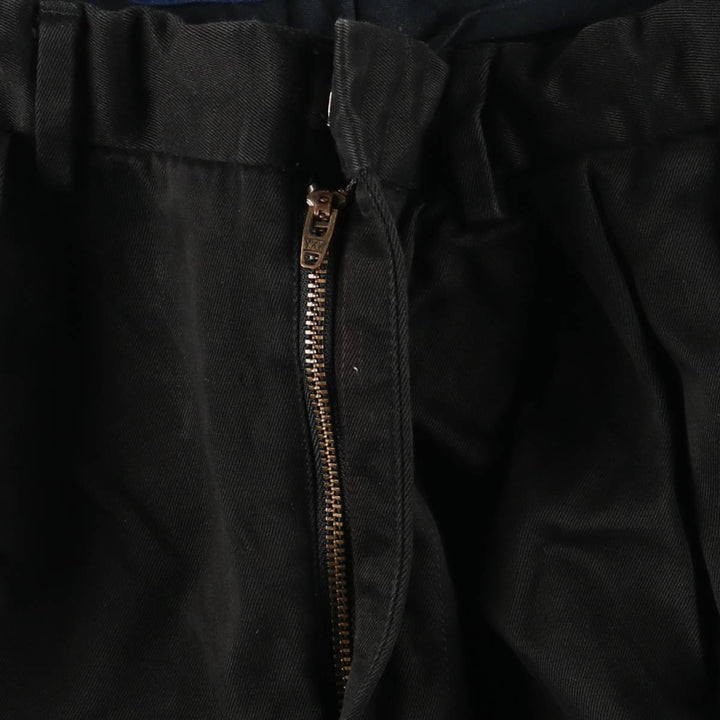 Ralph Lauren POLO by Ralph Lauren Men's Two-Pleated Chino Pants, Size W29 cotton black type Vintage Second Hand