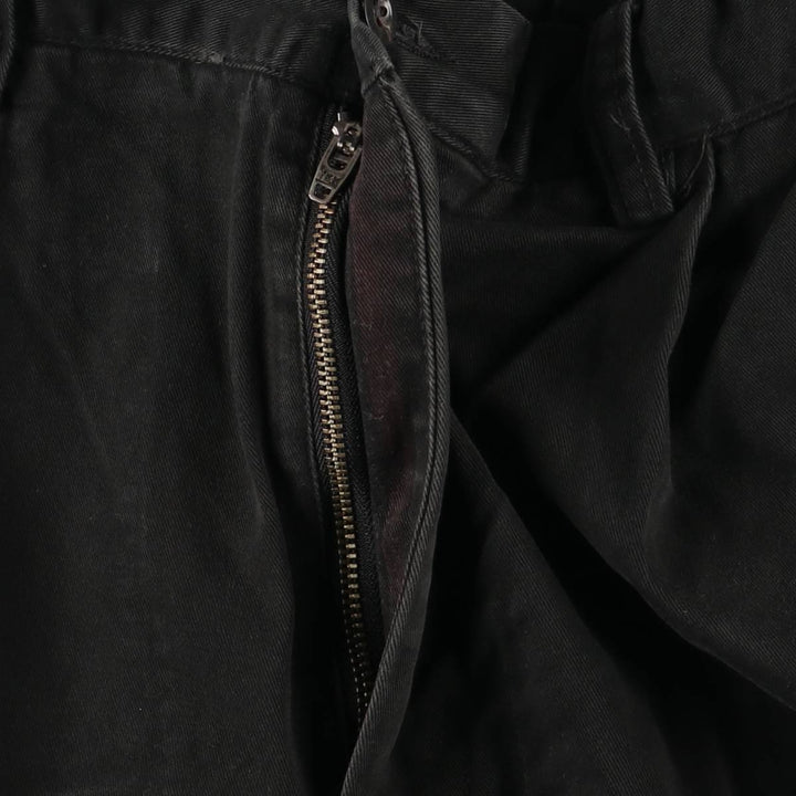 Ralph Lauren POLO by Ralph Lauren Two-pleat Chino Pants for Men, W35 cotton black type Vintage Second Hand