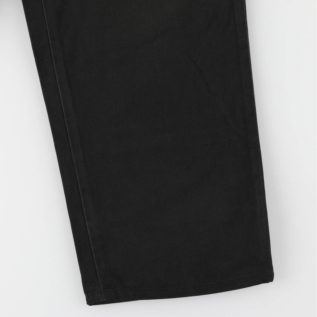 Ralph Lauren POLO by Ralph Lauren Two-pleat Chino Pants for Men, W35 cotton black type Vintage Second Hand