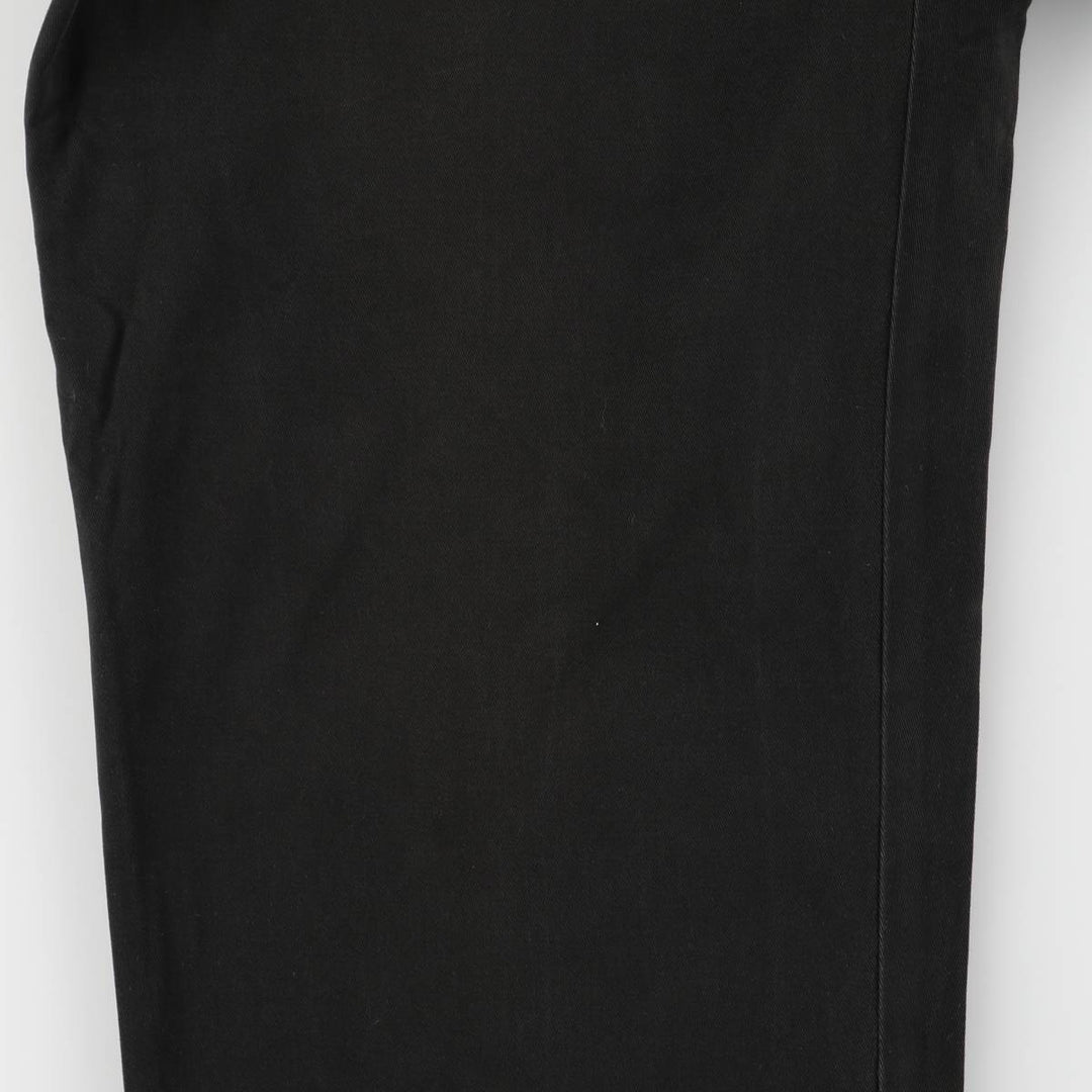 Ralph Lauren POLO by Ralph Lauren Two-pleat Chino Pants for Men, W35 cotton black type Vintage Second Hand