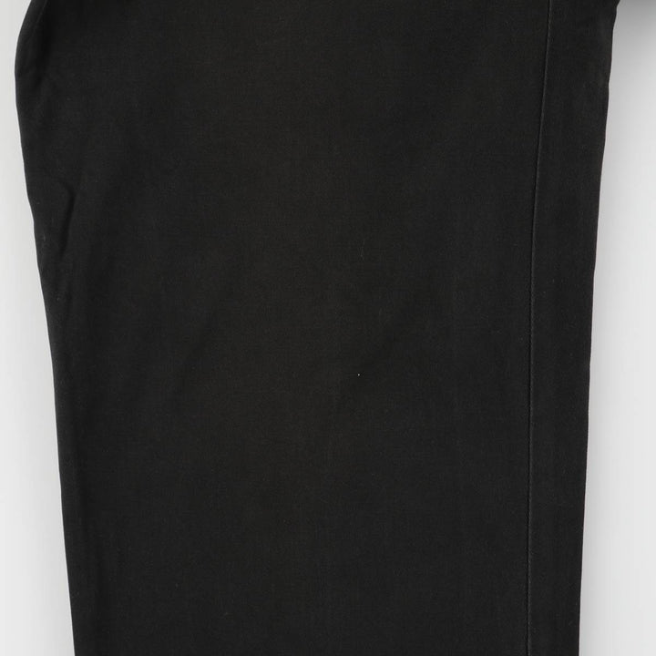 Ralph Lauren POLO by Ralph Lauren Two-pleat Chino Pants for Men, W35 cotton black type Vintage Second Hand