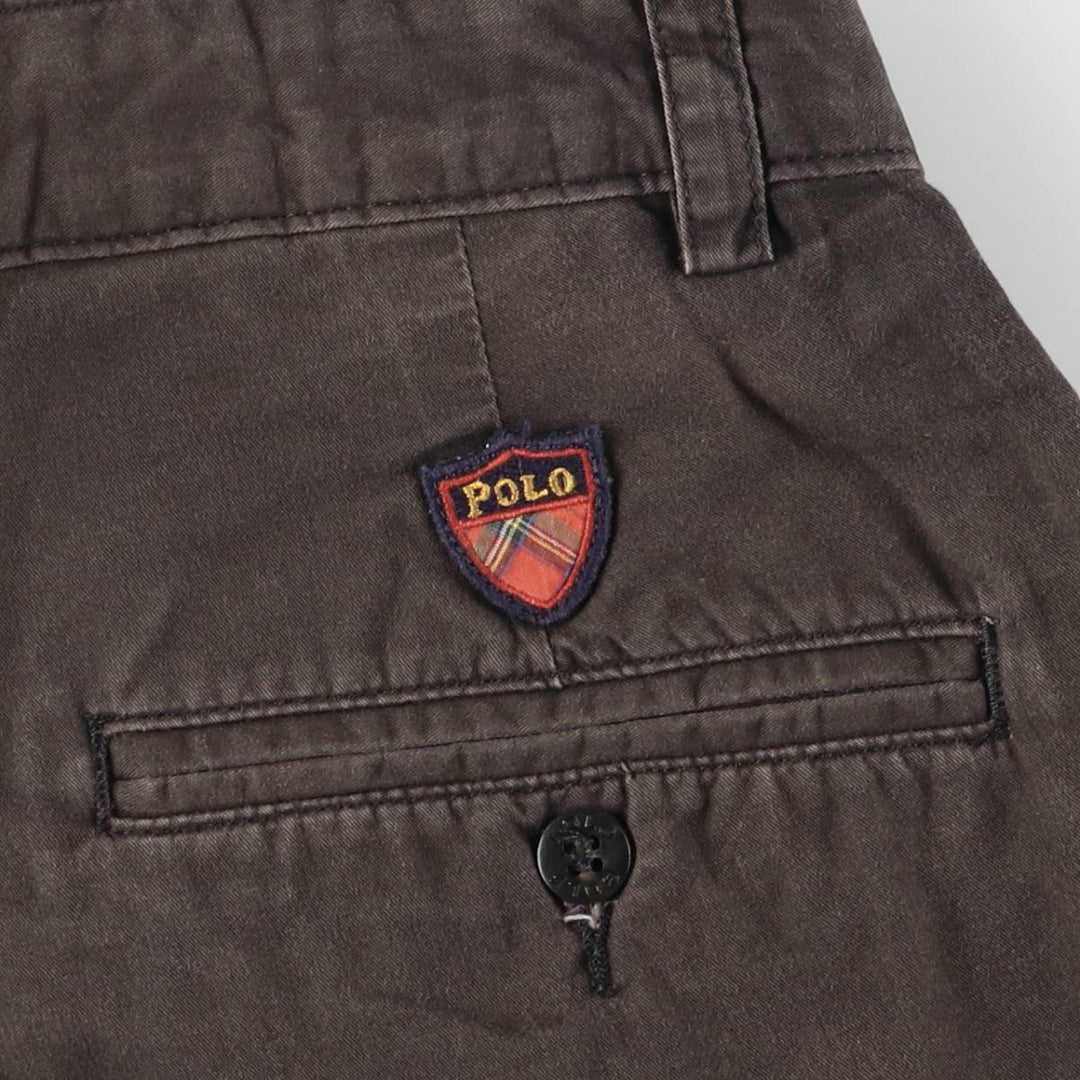 Ralph Lauren POLO GOLF Polo Golf Two-pleat Chino Pants for Men, Size W34 cotton gray type Vintage Second Hand